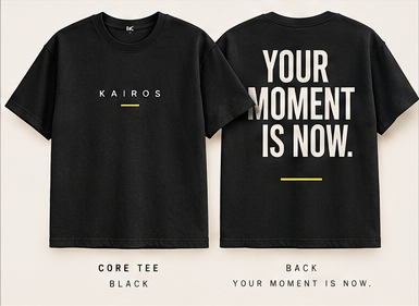 Core “Your Moment Is Now” Heavy Tee preview